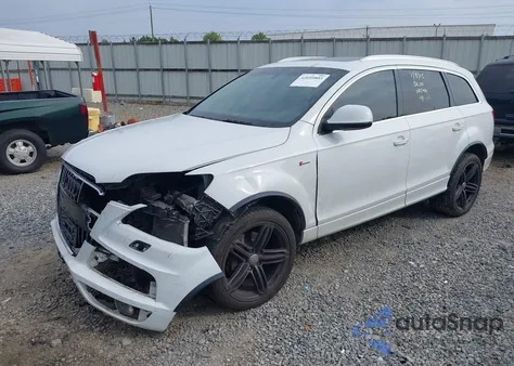2013 Audi Q7 3.0T S Line Prestige из США, поврежденный, VIN WA1DGAFEXDD005110